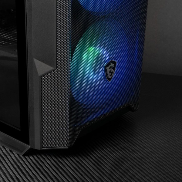 Фото - Системный блок Dragon Lucky Platinum Powered_by MSI (RTX 5070 + R5 7500F) Black